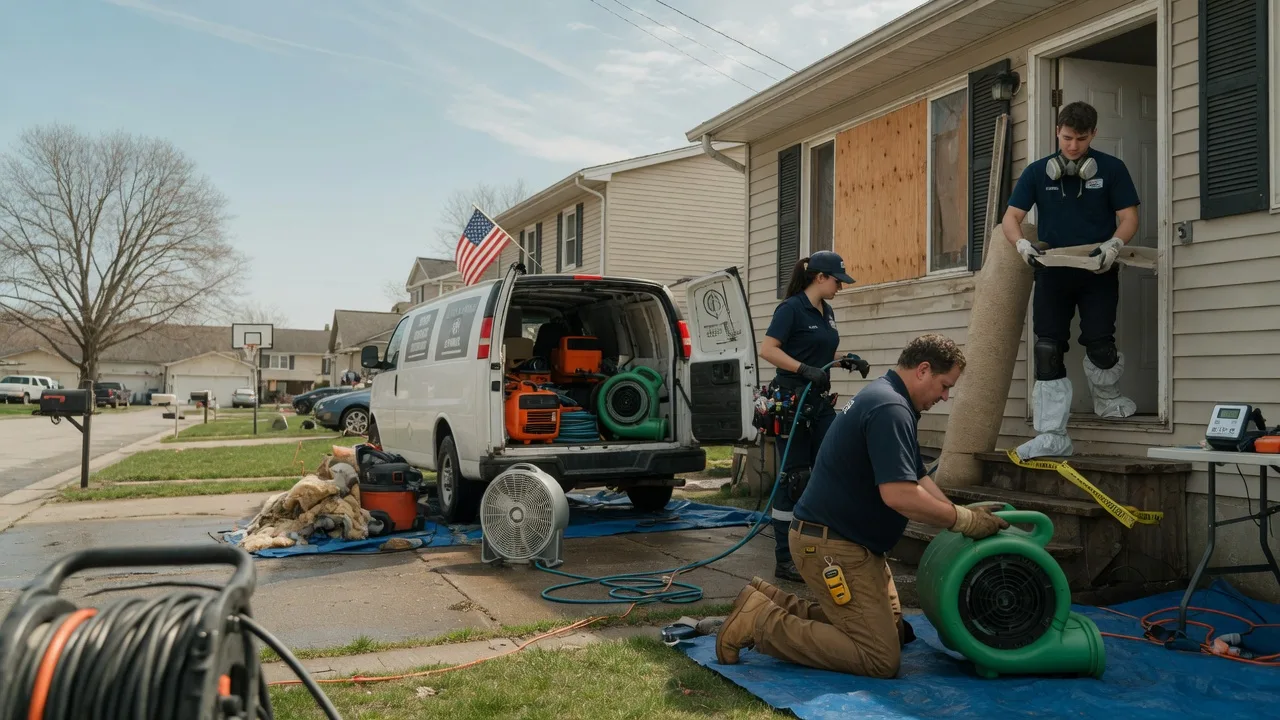 Water Damage Restoration in Green Isle, MN near me